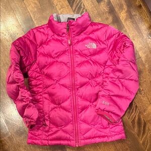 The North Face Vibrant Pink Quilted Jacket